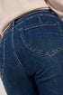 Freequent FQLOPEZ Women’s Flared Jeans – Blue Denim with Push-Up Fit 205312